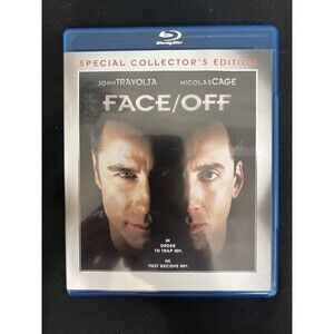 Face/Off (Blu-ray, 1997) John Travolta / Nicolas Cage – Tested & Working